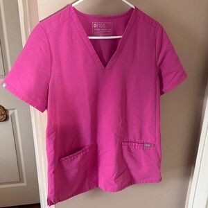 Figs Women’s Casma Pink Scrub Top